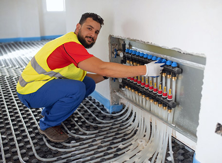 Pose de plancher chauffant autour de Liévin et Roclincourt | Leprêtre Energies